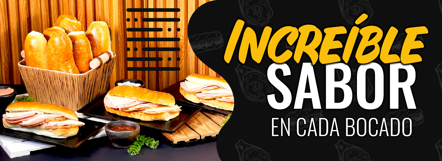 Increible sabor en cada bocado